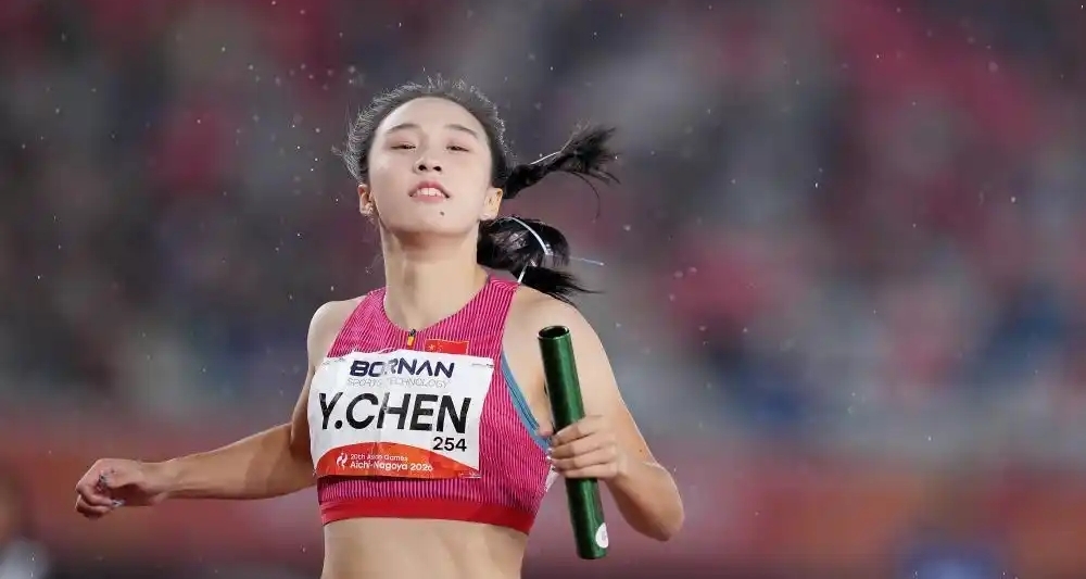 小孩姐【陳妤頡】，又雙叒奪金了！男女混合4*100米再摘桂冠！
