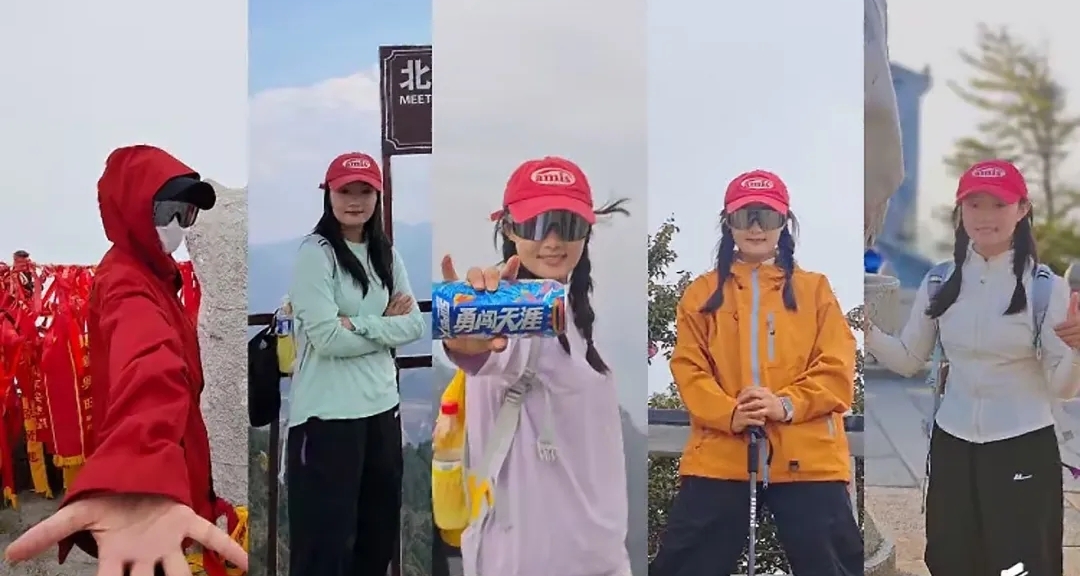 白天爬山晚上赶路，女子5天打卡五岳！