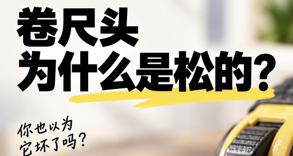 捲尺頭鬆鬆的，原來有用❗