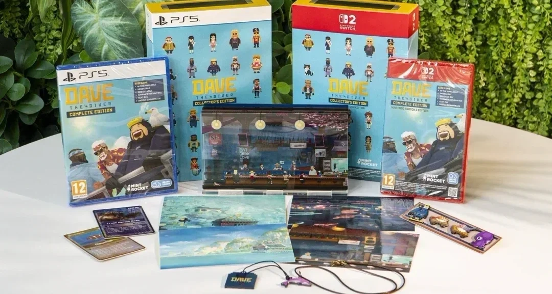《潜水员戴夫 完整版》Switch2、PS5实体版正式推出
