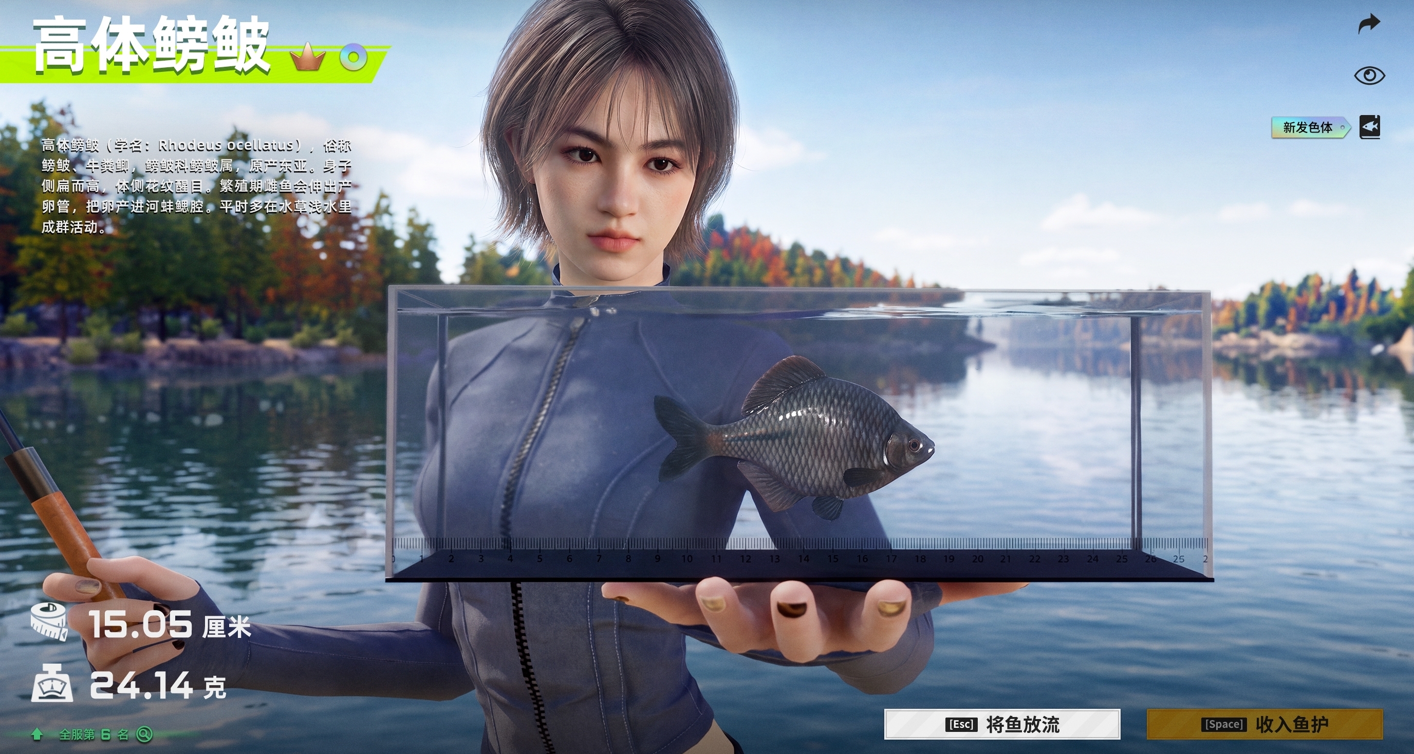 其實我覺得一款釣魚遊戲沒必要這麼擬真，空軍一天了！