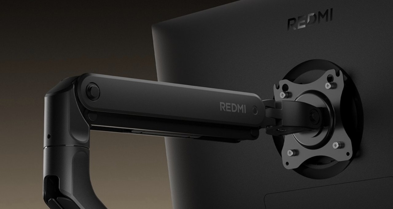 【REDMI显示器支架臂 开启预约：五轴联动+5年以换代修，售299元】