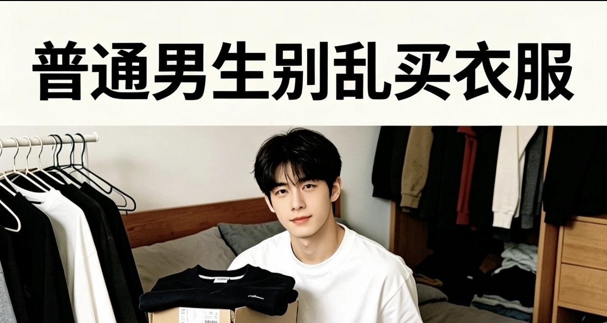 普通男生网购平价衣服指南
