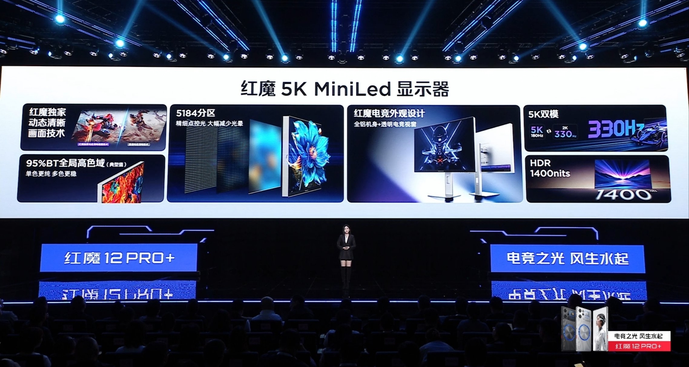 【红魔5K MiniLed 显示器 正式发布：全球首款5184分区，6499元】