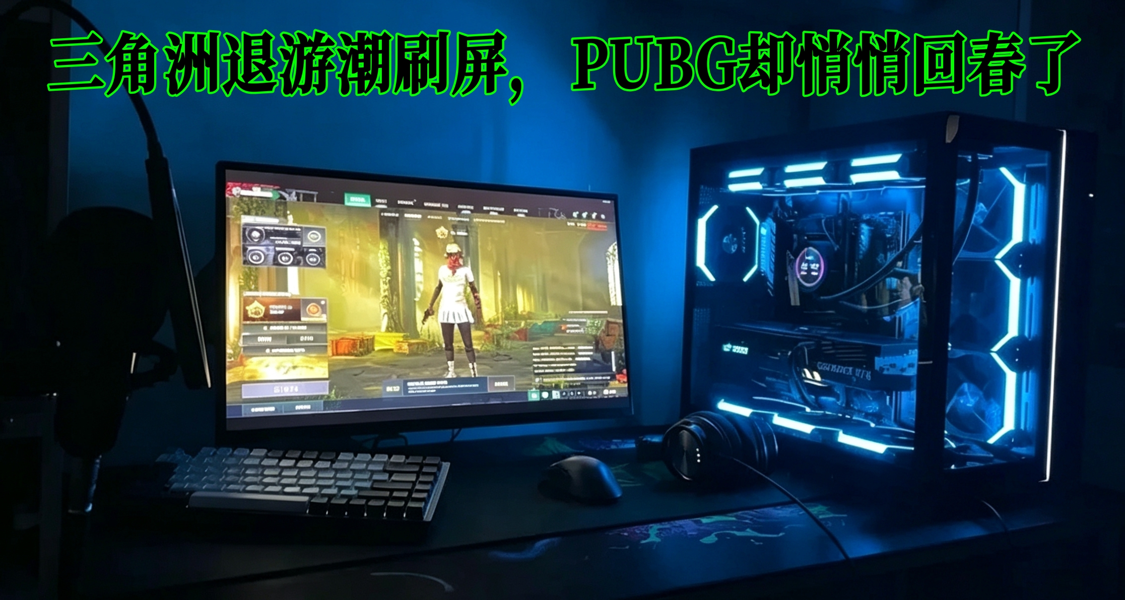 三角洲退游潮刷屏，PUBG却悄悄回春了