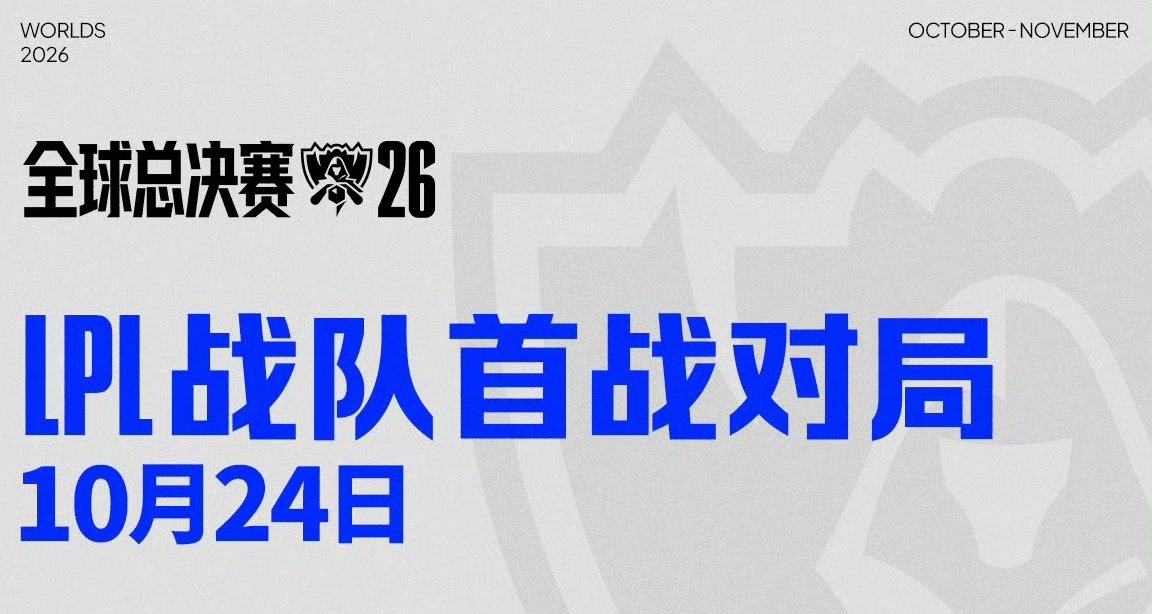 S16全球总决赛瑞士轮首轮预告
