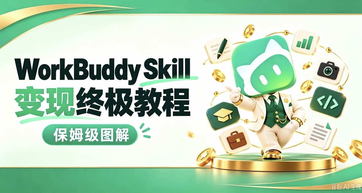 WorkBuddy Skill 變現終極教程