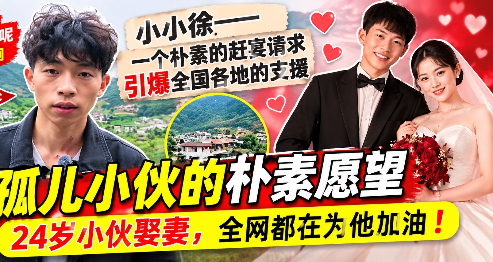 小小徐——一個樸素的赴宴請求引爆了全國各地的支援