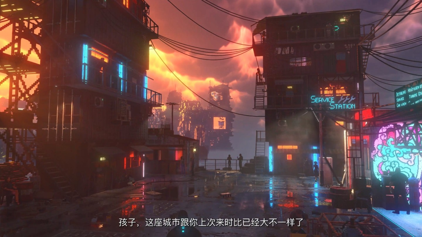 TGS23：賽博朋克風生活模擬遊戲《尼瓦利斯》公佈預告