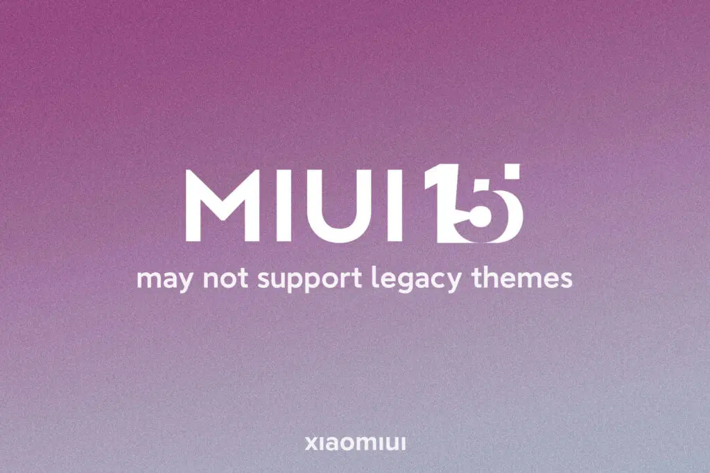 消息稱小米 MIUI 15 不再支持舊主題