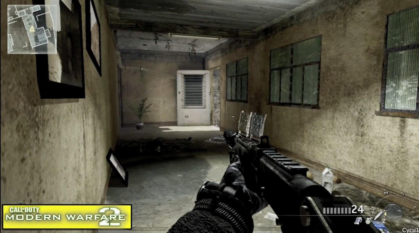 《使命召喚：現代戰爭3》和《現代戰爭2》畫面對比