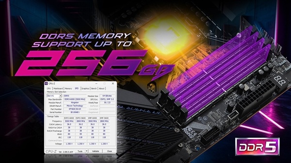 單條64GB內存時代開啓！單機輕鬆256GB