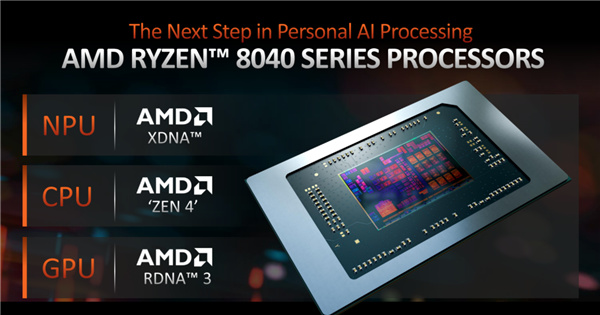 Windows将可监控AMD锐龙8040 NPU AI引擎