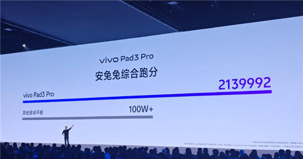 vivo Pad3 Pro跑分超213万：全球首款天玑9300平板