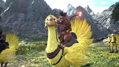 《最终幻想7 重生》赤红十三骑陆行鸟太滑稽 动画师没想到能批准