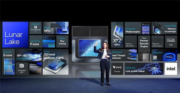 放言絕對會擊敗高通！Intel發佈Lunar Lake芯片：集成16/32GB內存