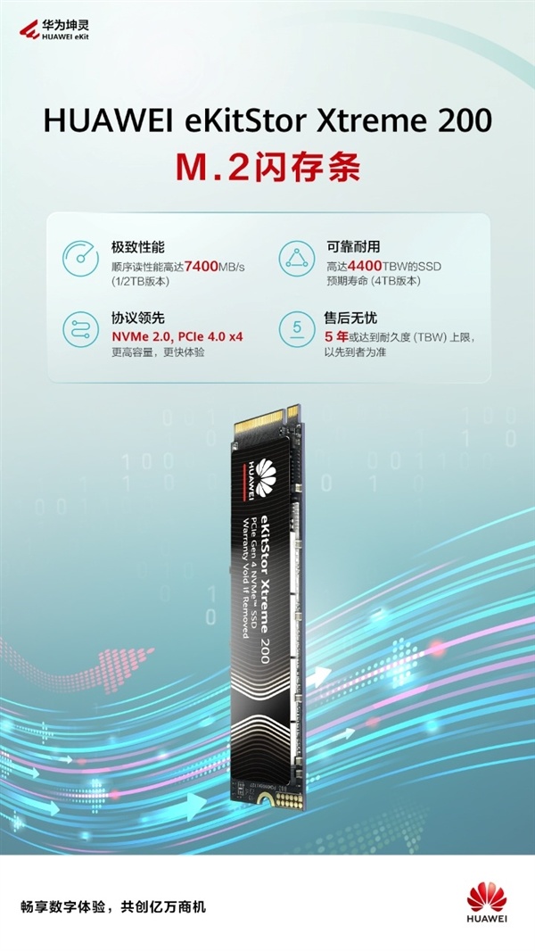 608元起、5年質保！華爲消費級SSD終於來了：全國產打造
