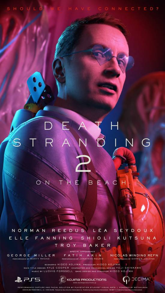 《死亡擱淺2》官方公佈多張全新遊戲海報
