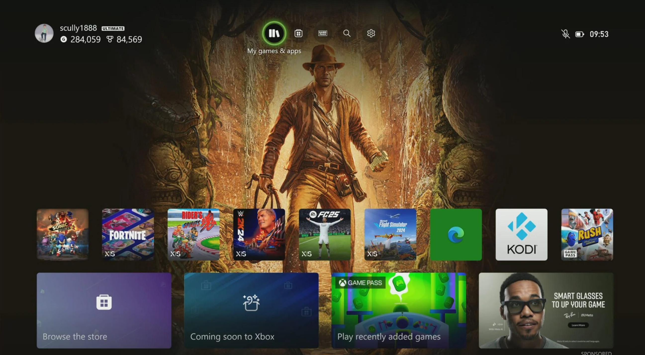 Xbox Series X/S收到《奪寶奇兵》免費動態主題