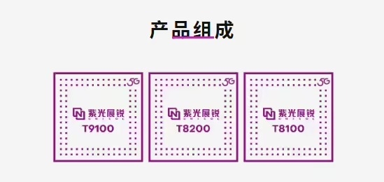 紫光展銳三款5G芯片改名：T8100、T8200、T9100