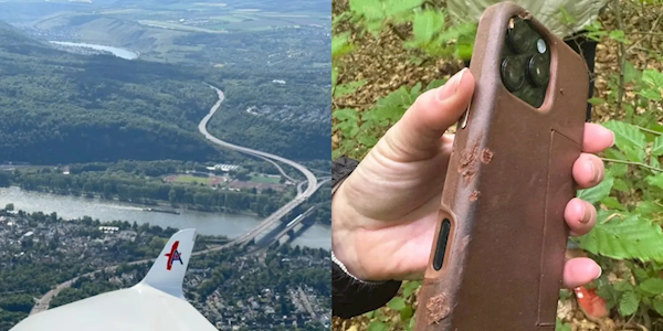美女飛機上拍攝影片：手機意外從800米高空墜落 竟奇蹟生還