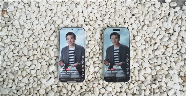 小米17/iPhone 17戶外強光下顯示對比：小米更清晰