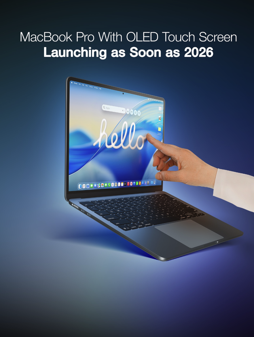 违背乔布斯意愿！26款MacBook Pro屏幕将支持触控/灵动岛