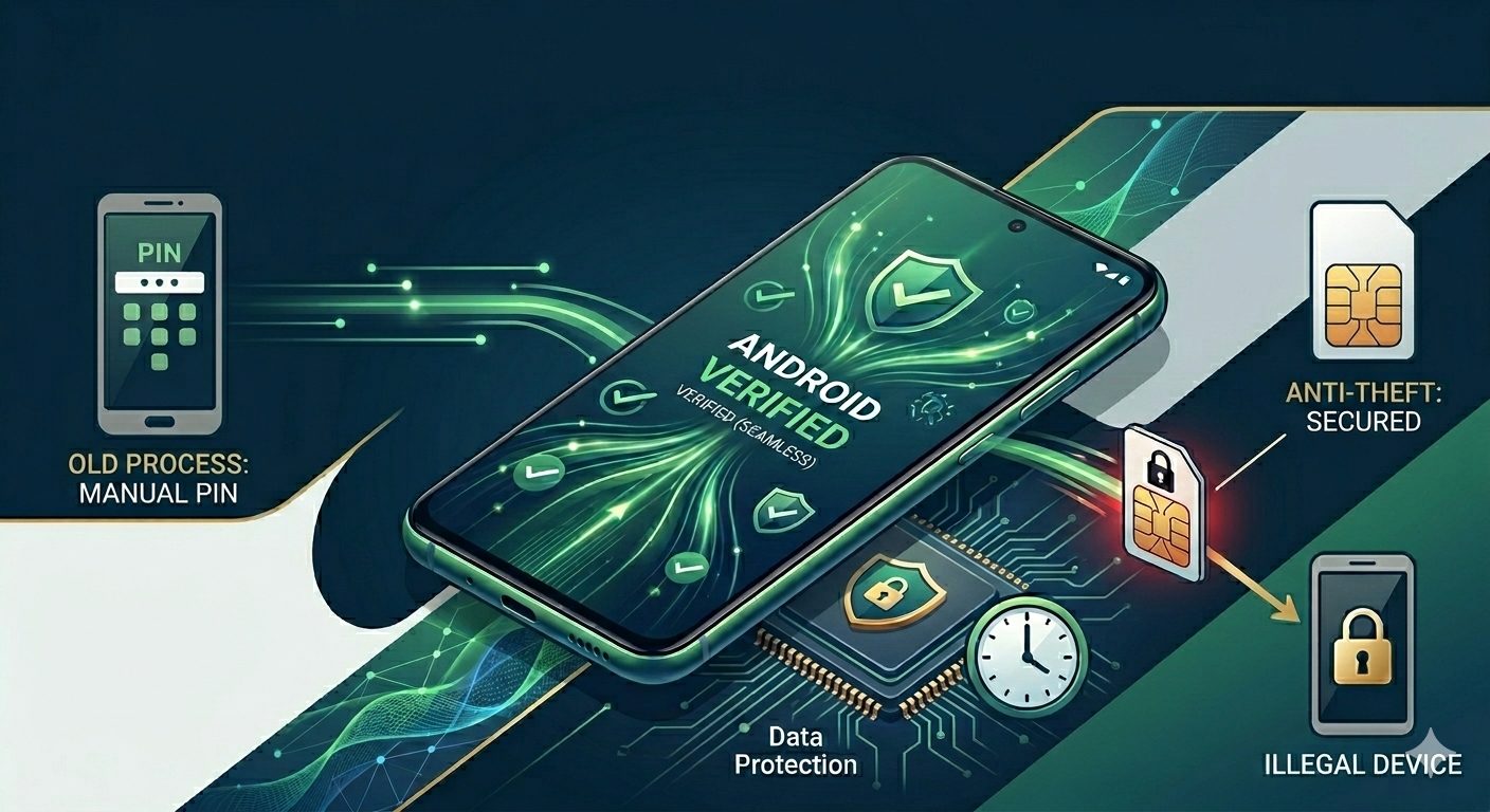 Android 17測試自動SIM PIN解鎖 配合系統自動重啓安全機制