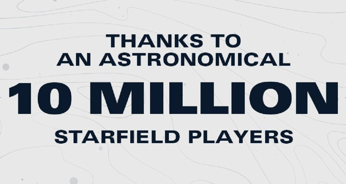 《星空》發售兩週玩家數突破1000萬，創Bethesda史上最高銷售紀錄