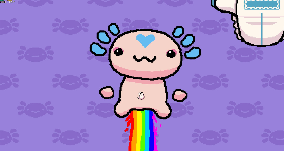 可愛蠑螈扛起AK掃射，化身戰鬥民族，出能大殺四方，入則育寶帶娃