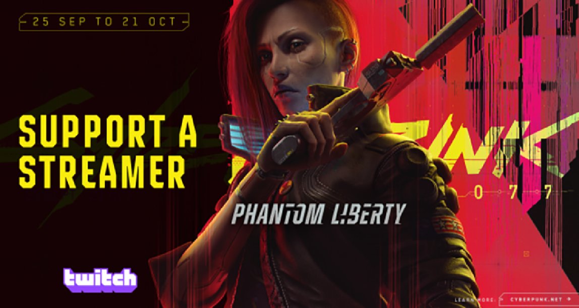 《賽博朋克2077》Twitch掉寶即將開啓 免費領取限定飾品獎勵