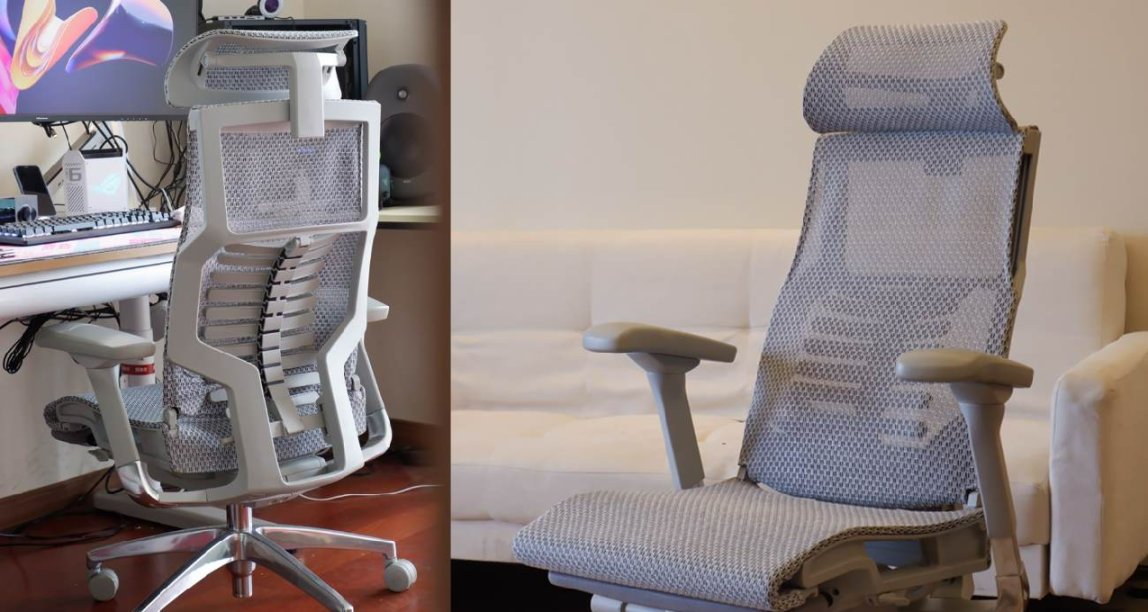 对自己的腰好一点-保友profit2网布人体工学椅开箱