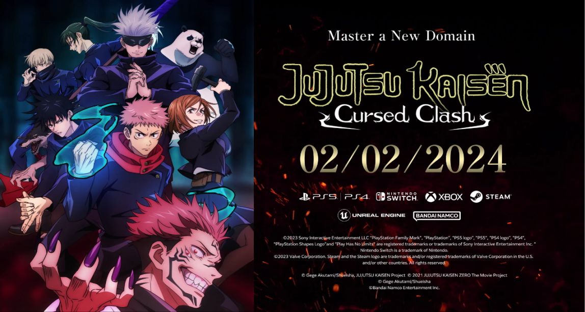 格鬥遊戲《咒術回戰 雙華亂舞》現已開啓預購，國區售價￥298