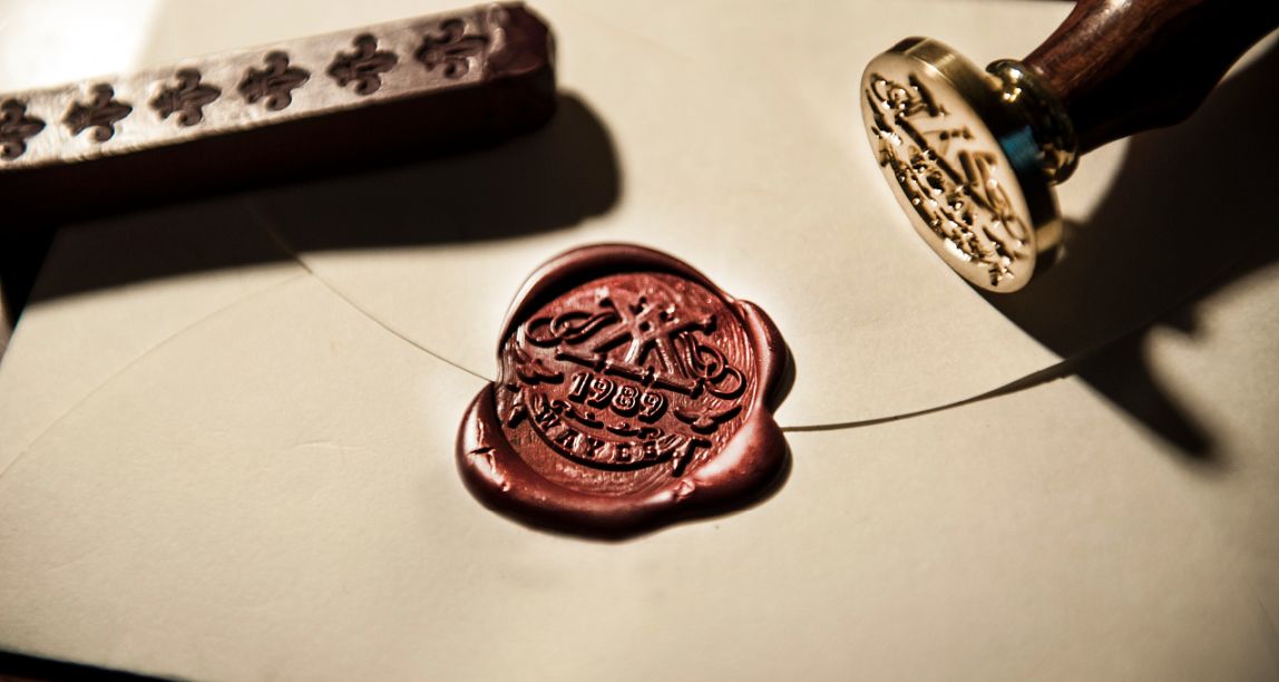 小衆但富有古典韻味的火漆印章