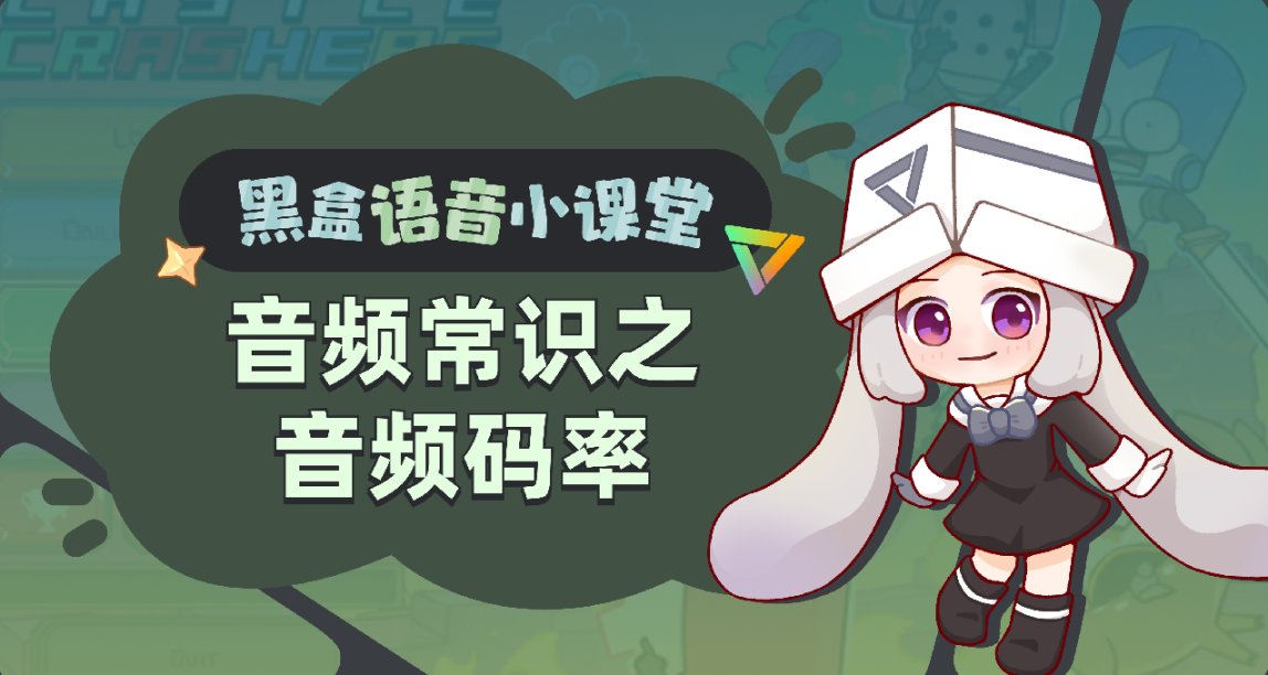 【黑盒語音小課堂】音頻常識之音頻碼率