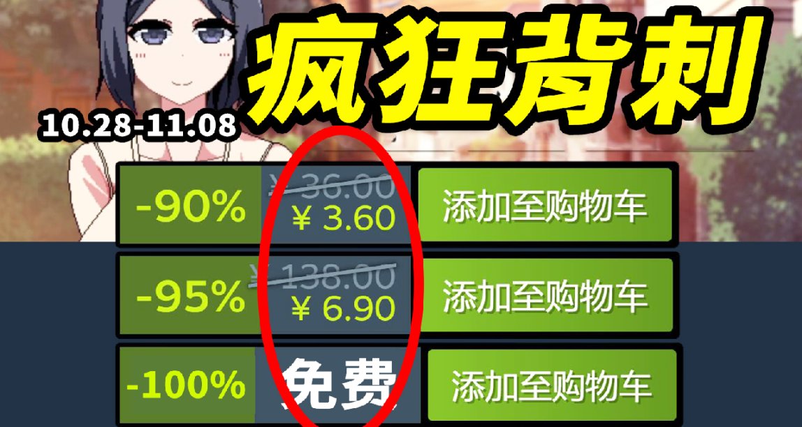 爆肝31款！steam萬聖節史低遊戲特輯！10.29