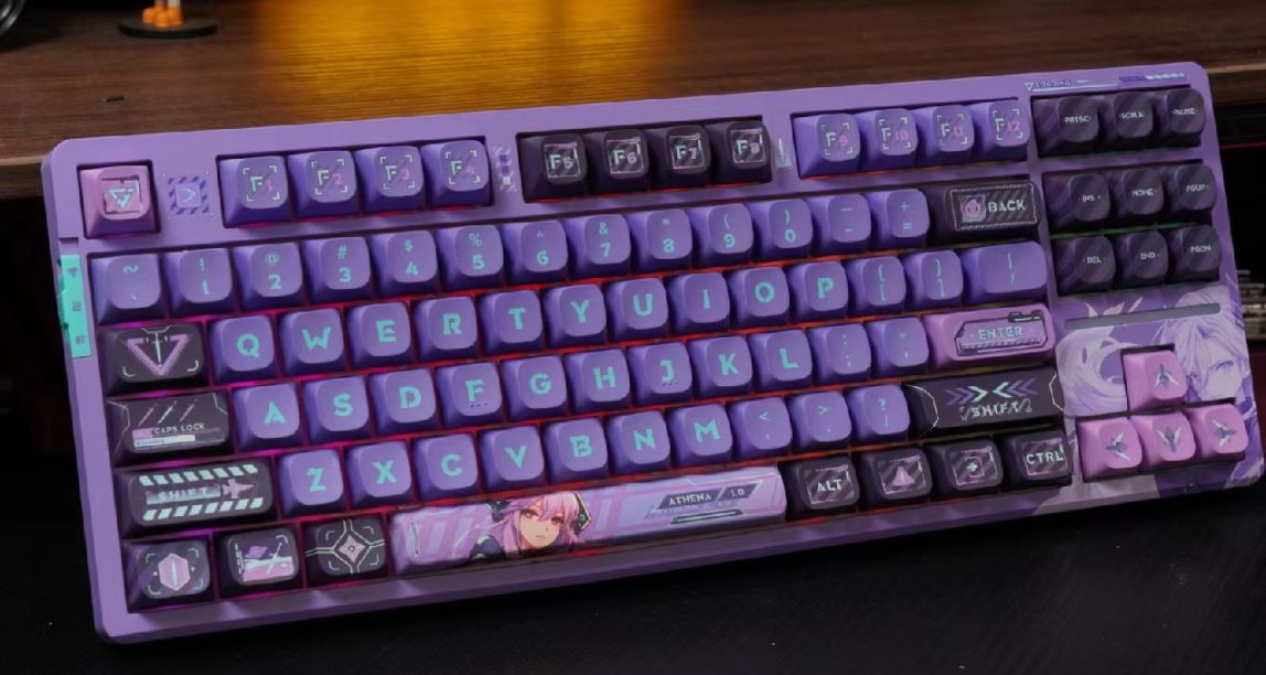 妹妹说紫色很有韵味——VGN v87开箱