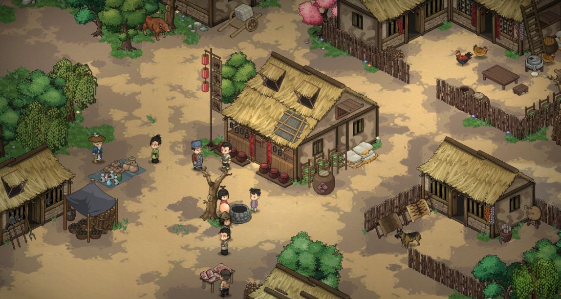 由“半瓶神仙醋”開發的《大俠立志傳》將於11月16日迎來正式版