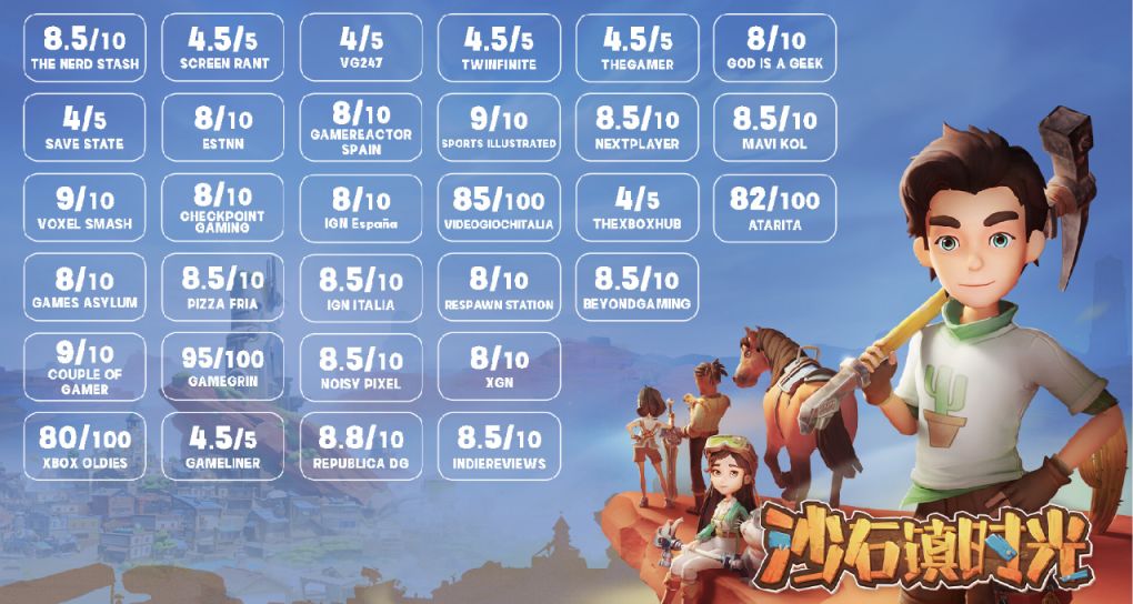 《沙石鎮時光》一位新工坊主在沙漠小鎮上撿垃圾渡日的快樂時光！