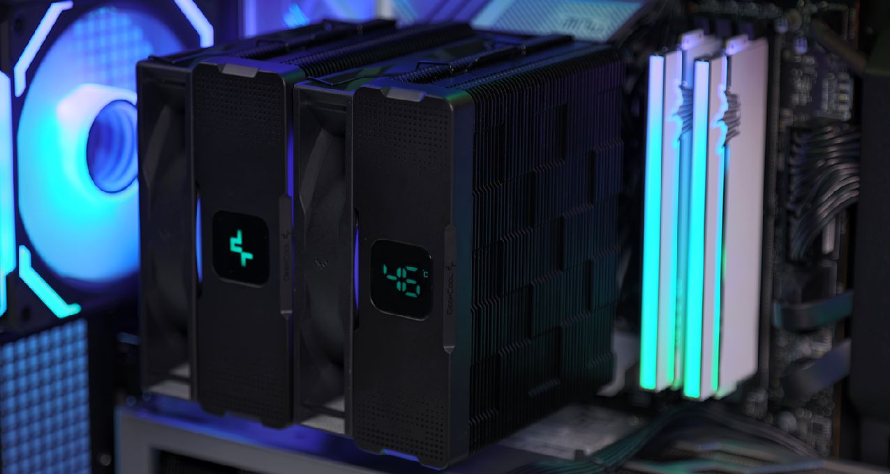 200元風冷挑戰全核5.6GHz 14600K，九州風神大霜塔數顯版風冷實測