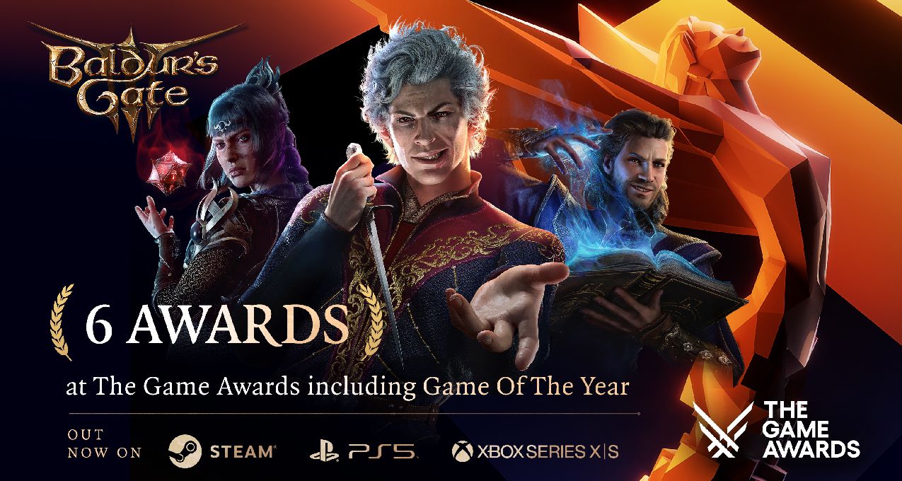 博德之門3拿下年度最佳！同時Xbox版本終於來了！還有13號熱更新