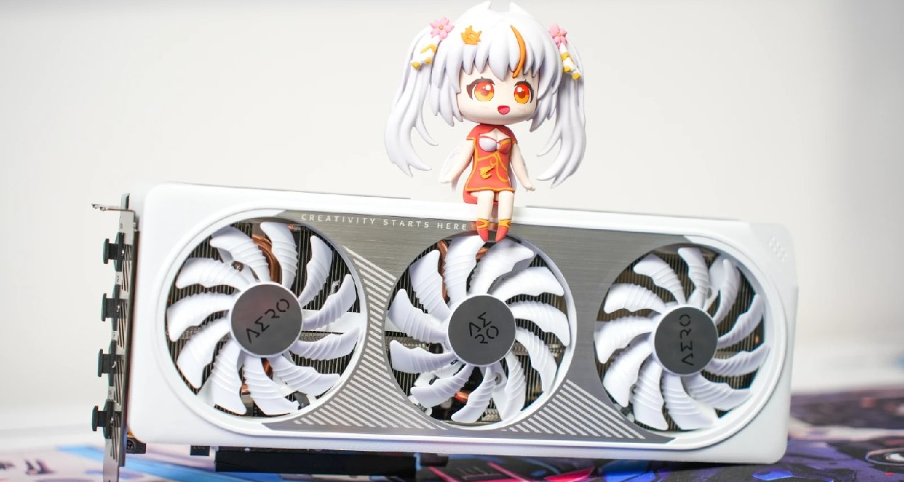 “甜品”級純白顯卡有多香？技嘉RTX 4060 Ti AERO OC 16GB實測