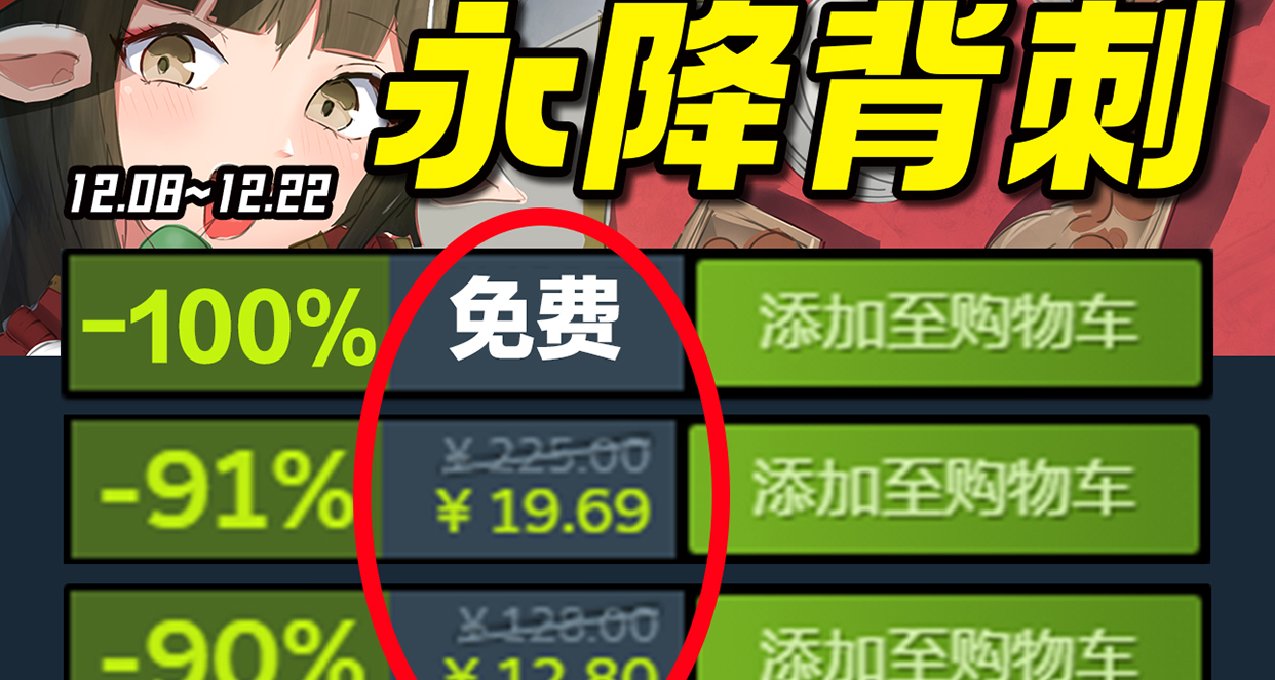 永降神作背刺來襲！【Steam每週史低遊戲推薦】12.10~12.22