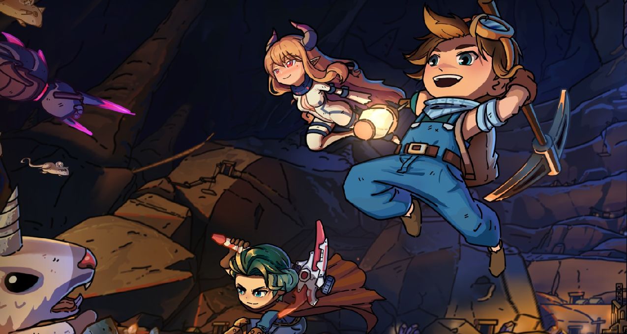 《地心归途》扛着镐头养魔物娘