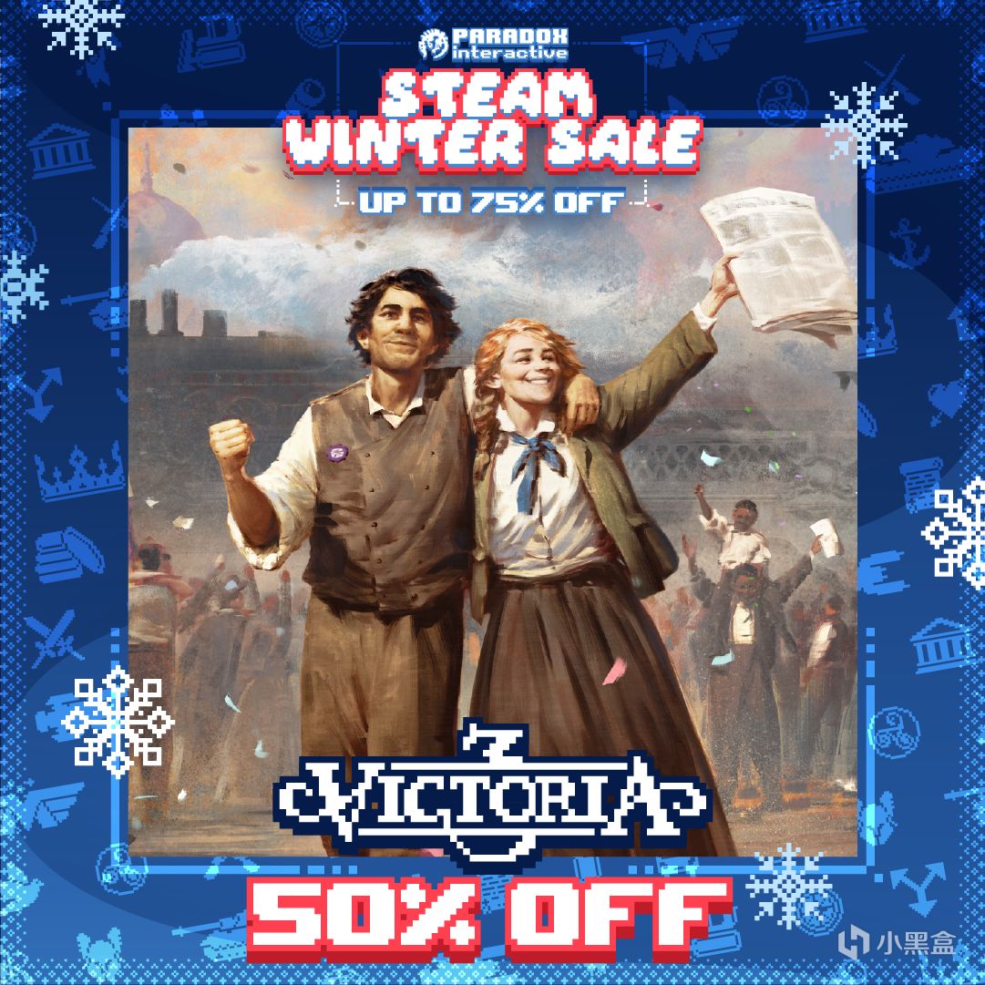 Paradox冬季促销现已开启！旗下多款游戏最高享二五折特惠