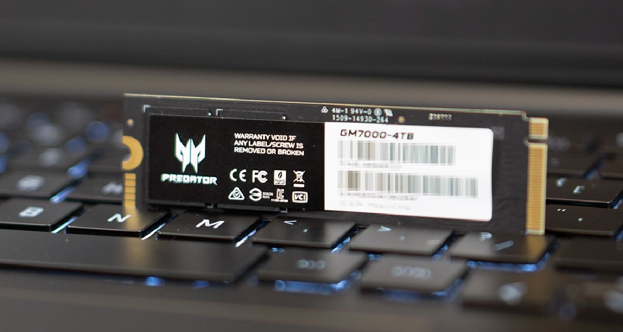 从2TB升级4TB，入手宏碁掠夺者GM7000 4TB SSD！