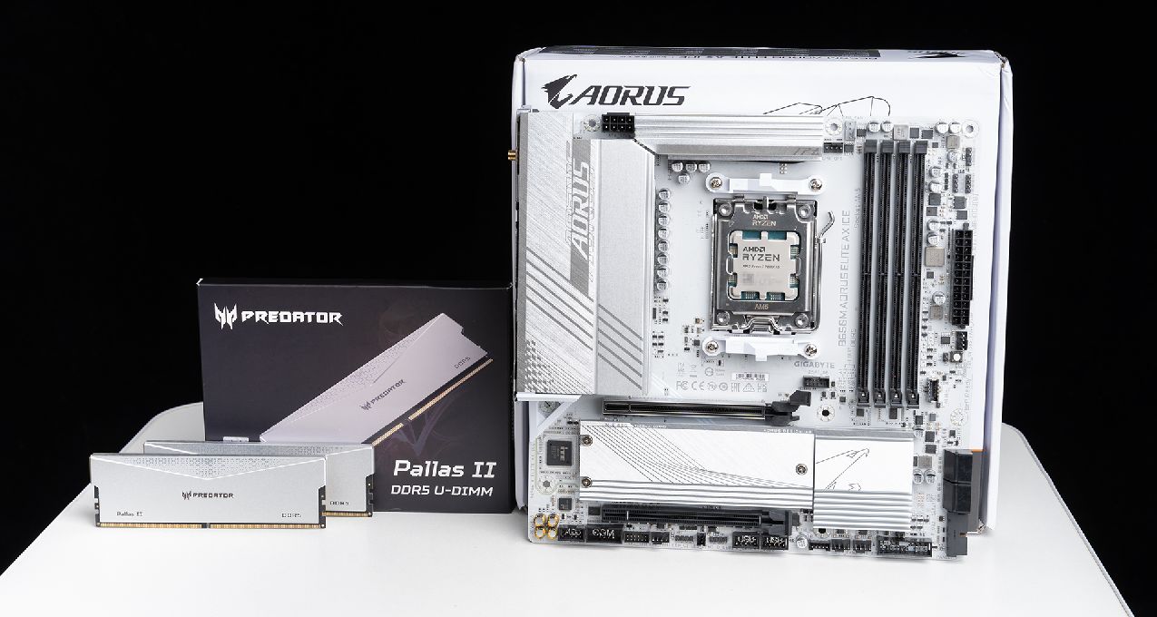 将7800X3D性能最大化—技嘉B650M冰雕+宏碁掠夺者凌霜DDR5实测