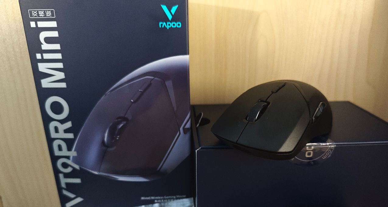 【雷柏VT9PRO MINI】一款簡潔輕便的中小手鼠標