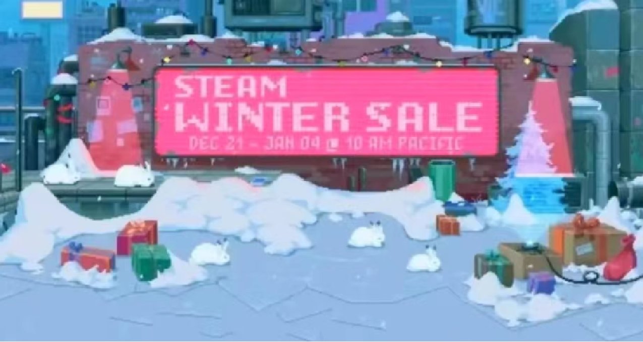 Steam冬促即将结束，快来查缺补漏，早买早享折扣