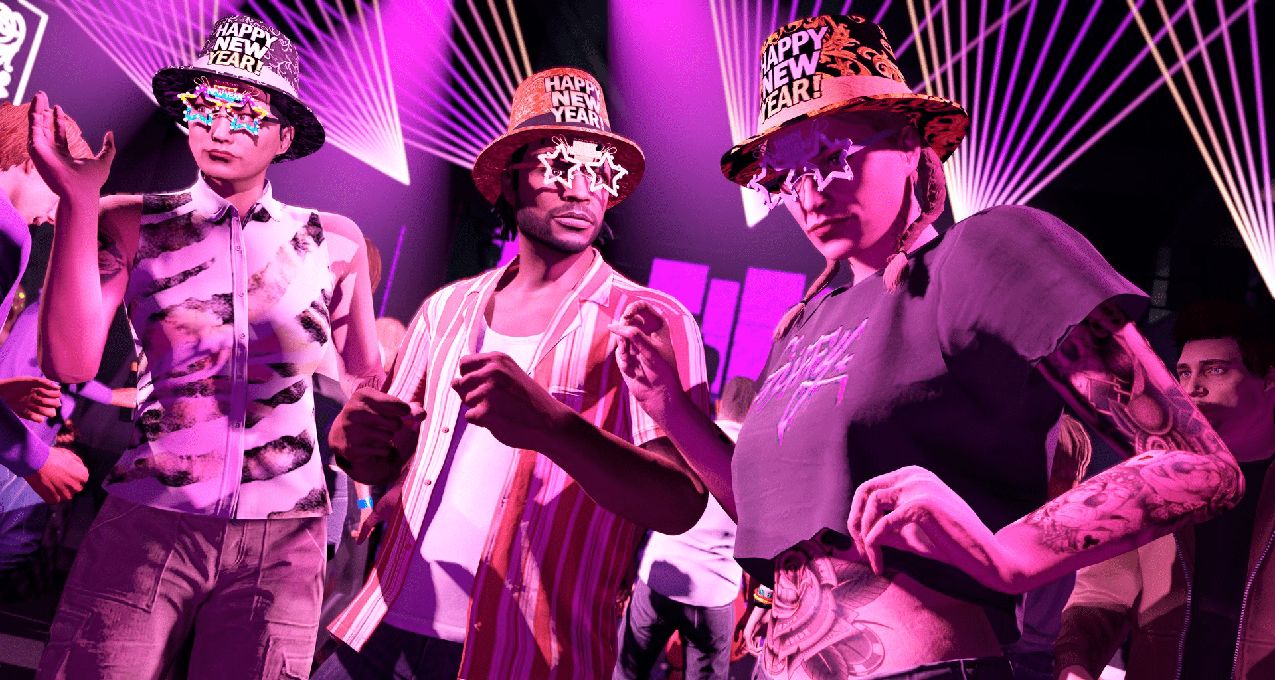 限時免費領取《GTA5》線上服飾新年帽和新年眼鏡